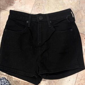 BDG Women's Jet Black Jean Shorts